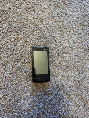 HTC Black Touchscreen Smartphone with AT&T Branding